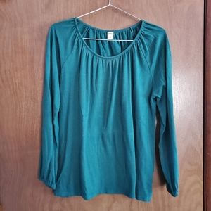 Old Navy Dark Green Blouse